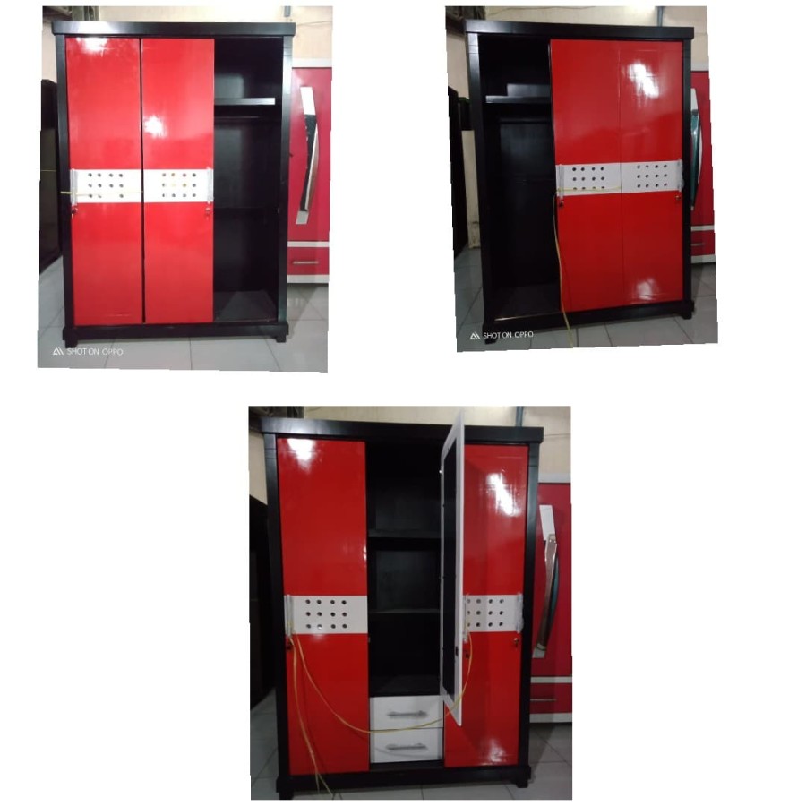 Lemari 3 Pintu Sliding Minimalis (Promo Harga)